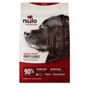 Nulo Challenger High-Protein Kibble Alpine Ranch Beef, Lamb & Pork Recipe 4.5lb