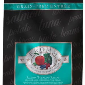 LR four star dog dry salmon tunalini recipe 12lb 072705114221