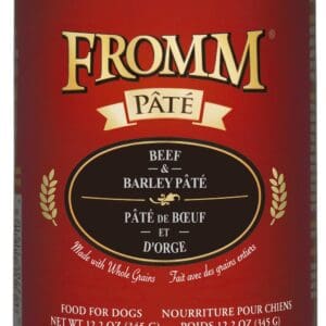 LR fromm pate dog can beef barley pate 12 2oz 072705118663