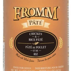 LR fromm pate dog can chicken rice pate 12 2oz 072705119226