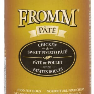 LR fromm pate dog can chicken sweet potato pate 12 2oz 072705119066