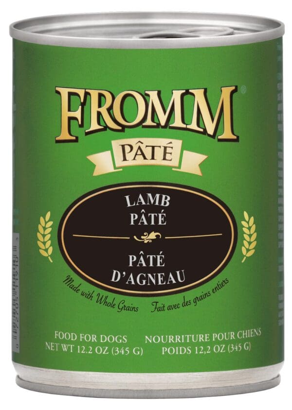 LR fromm pate dog can lamb pate 12 2oz 072705118687