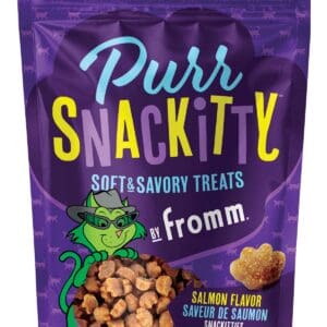 LR purrsnackitty cat treats soft savory salmon 3oz 072705124107