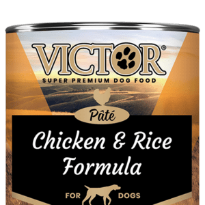 victor dog canned food chicken and rice formula1