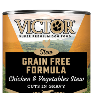 victor dog canned food grain free chicken and vegetable stew2