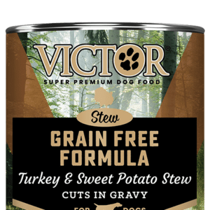 victor dog canned food grain free turkey and sweet potato stew1