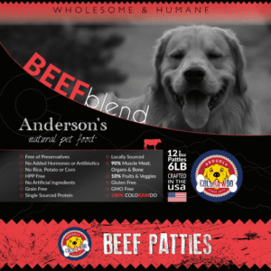 Anderson s Beef 6lb Patties