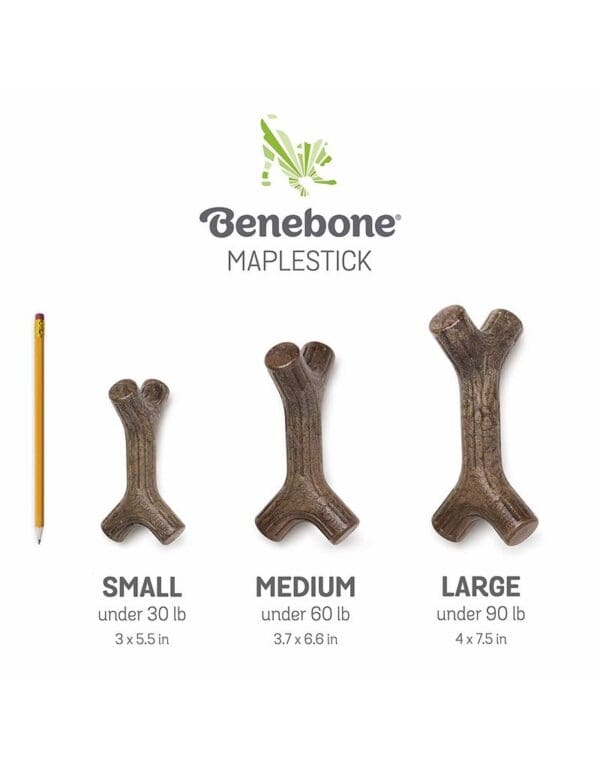 benebone benebone maple stick dog chew