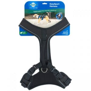 easysport dog harnesspetsafe black 1
