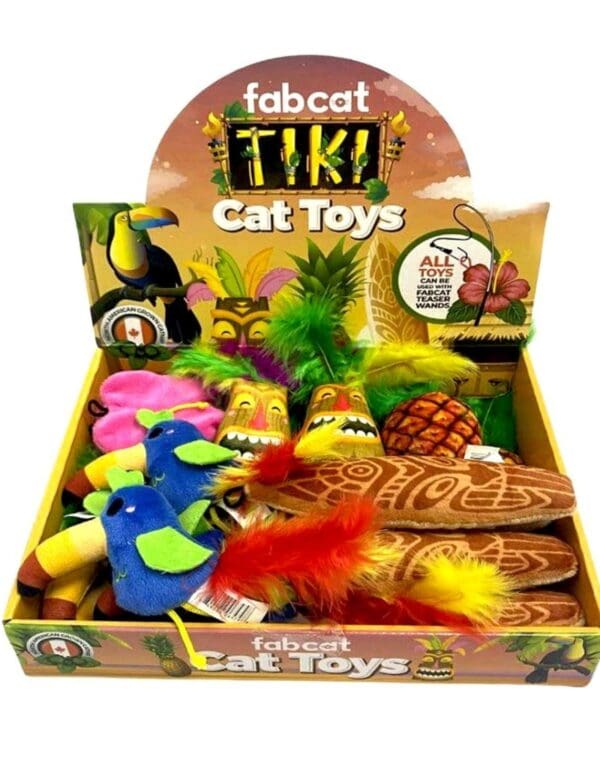 fabcat tiki cat toys 1