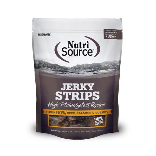 nutrisource high plains select jerky dog treats