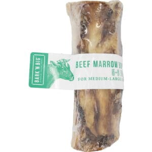 barknbig usa beef marrow bone dog treat lg