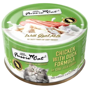 Fussie Cat Chicken and Duck in Goat Milk 2.47 Oz.